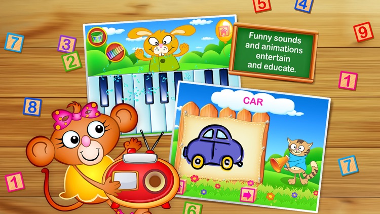 123 Kids Fun GAMES - Preschool Math&Alphabet Games screenshot-3