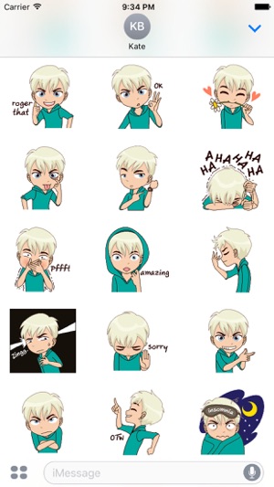 About SAM Stickers for iMessage by AMSTICKERS(圖2)-速報App