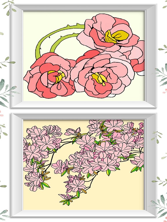 「塗り絵加工 - 大人の色塗りゲーム」 - iPadアプリ | APPLION