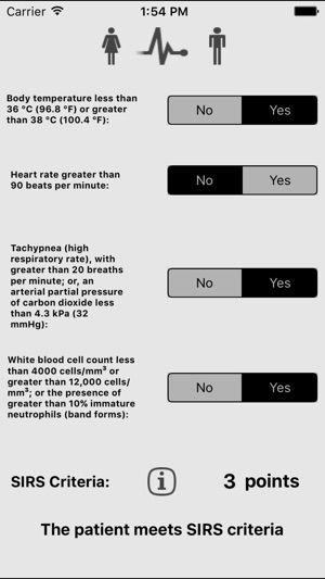 SIRS Criteria