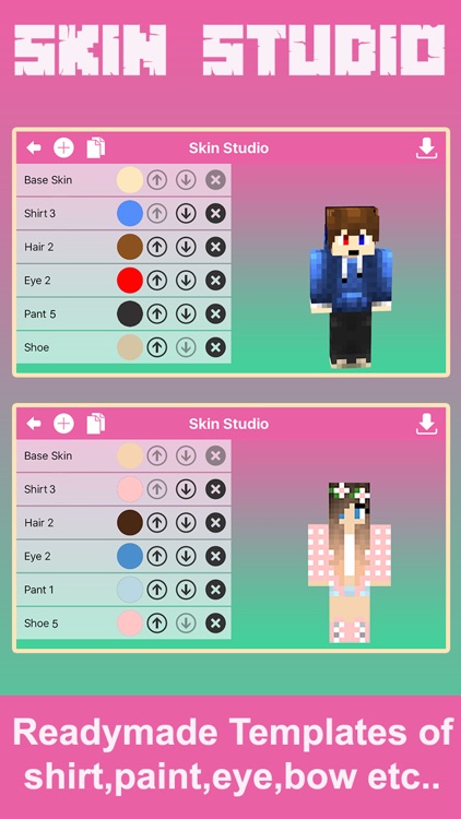 minecraft pe skin creator