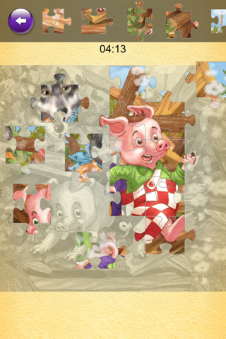 Three Little Pigs Puzzle Jigsaw screenshot 4