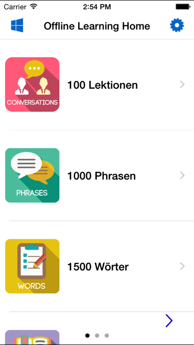 How to cancel & delete English Study for German - Englisch Lernen from iphone & ipad 3