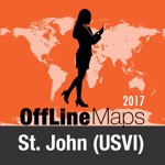 St. John USVI Offline Map and Travel Trip Guide