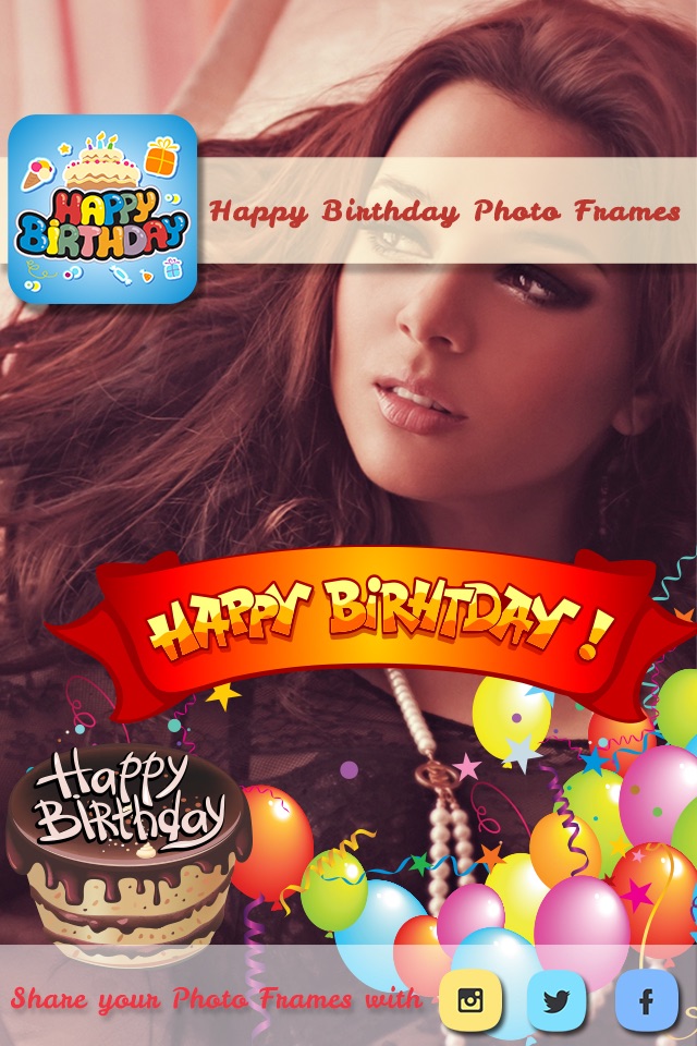 Happy Birthday Photo Frames screenshot 4