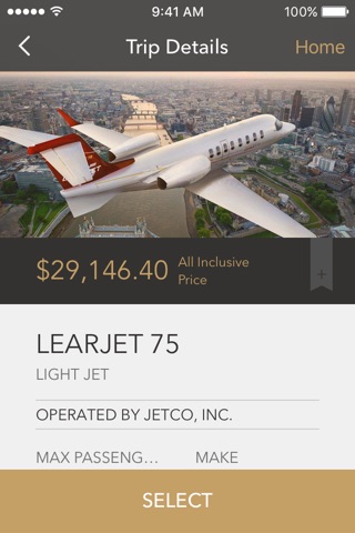 Stellar | Private Jet Travel & Charter Marketplace screenshot 4