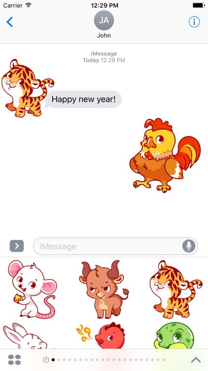 Chinese Zodiac - Luna Year Sticker Pack 02