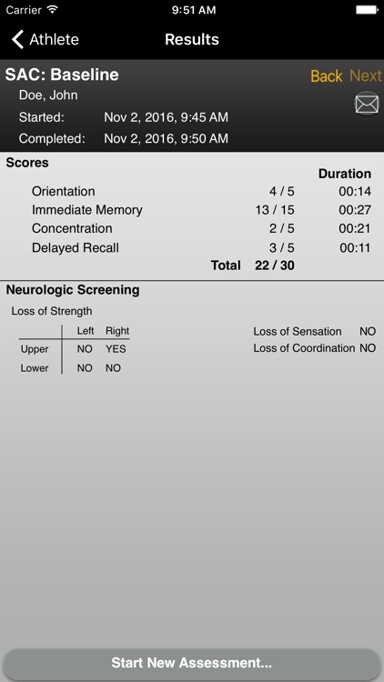 Concussion Assessment & Response: Sport Version screenshot-4