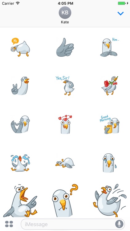 Gull! Stickers