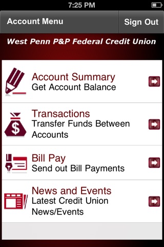 WestPenn P&P Federal Credit Union screenshot 2