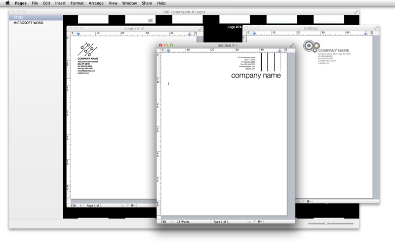 100 Letterheads &amp; Logos thumbnail 3