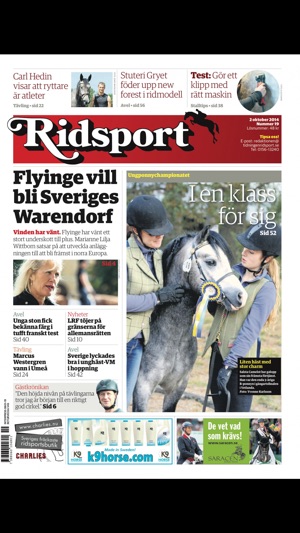 Ridsport