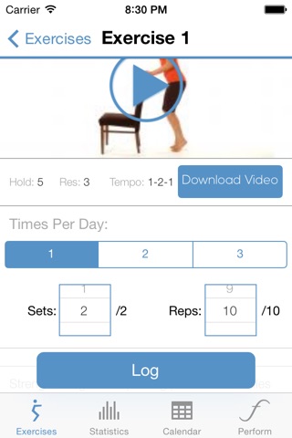 Perform Rehab screenshot 2