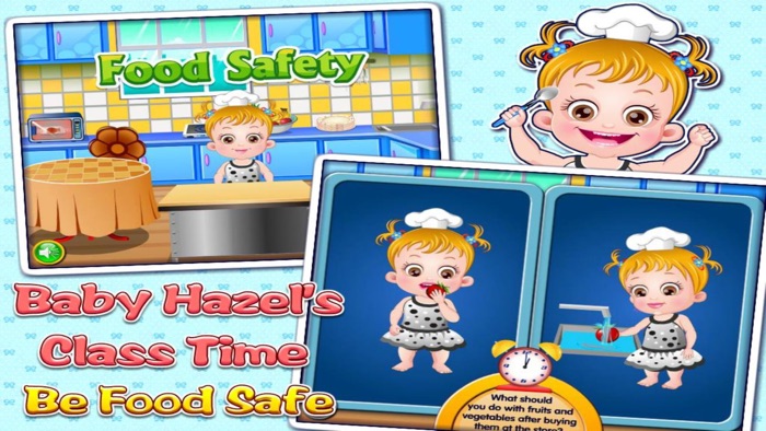Baby Hazels Class Time - Be Food Safe