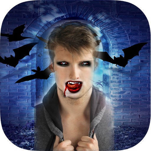 VampireFaced - Vampire Gothic Photo Face FX Booth iOS App
