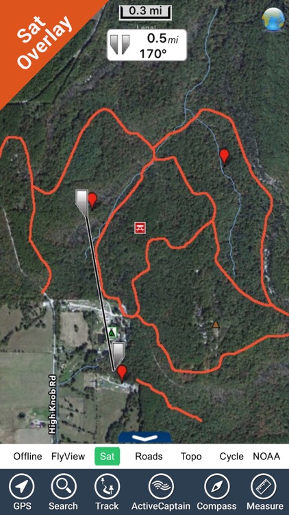 Shawnee National Forest - GPS Map Navigator