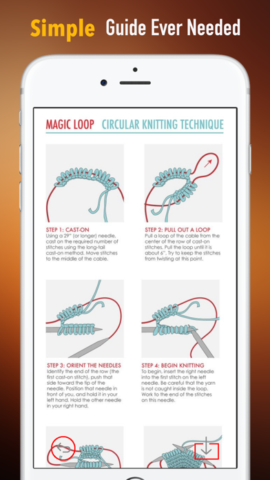 トップダウンニット テンプレートとデザインガイド Iphoneアプリ Applion
