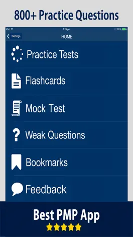 Game screenshot PMP PMI Exam Prep 2018 mod apk