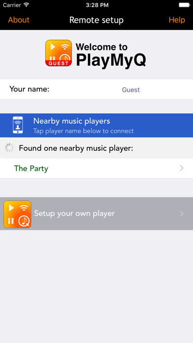 How to cancel & delete PlayMyQ Guest from iphone & ipad 1