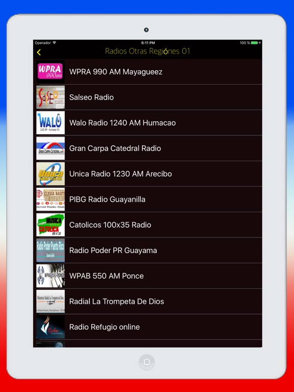 Radios Puerto Rico - Emisoras de Radio en Vivo FM screenshot 2