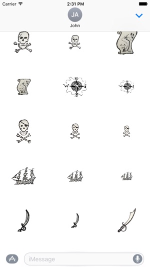 Nautical Pirate Stickers(圖4)-速報App