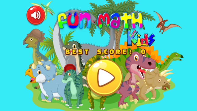 123 ABC Dinosaur Math for kids - 游戏 教學 年级数学游戏 孩子(圖1)-速報App
