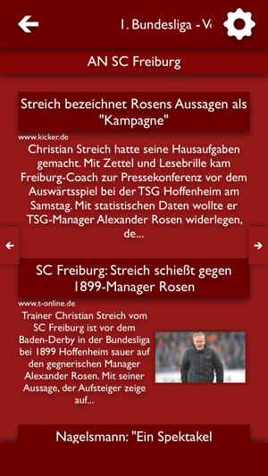 ATN - Alle Nachrichten für SC Freiburg(圖3)-速報App