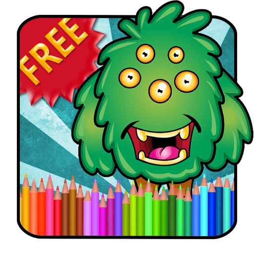 Monsters To Paint iOS App