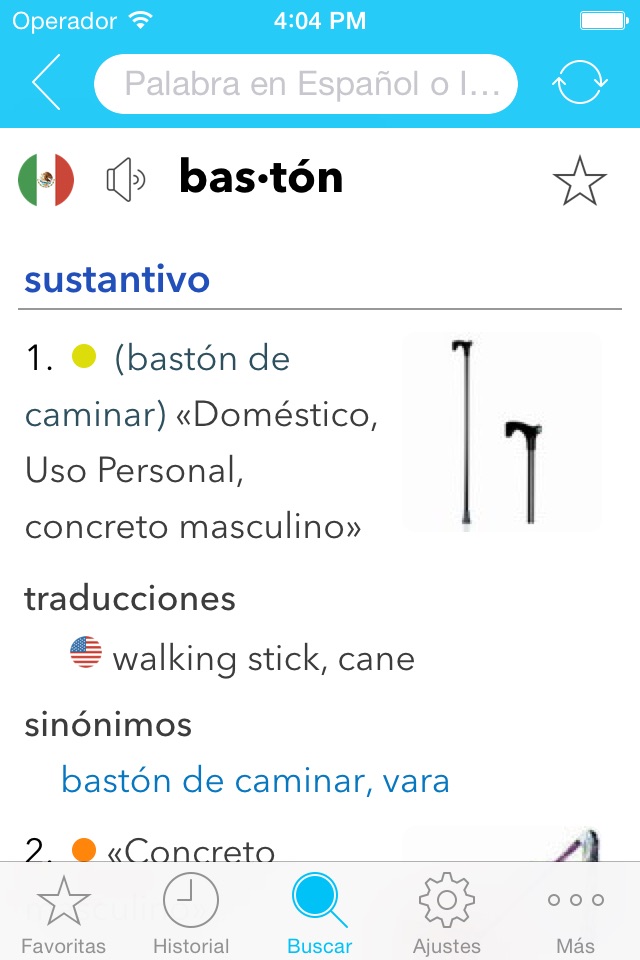 English Spanish Dictionary C. screenshot 2