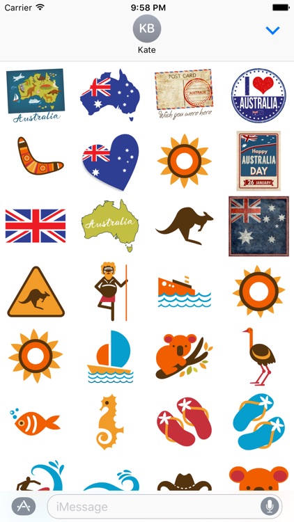 Australia Stickers