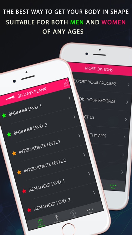 30 Day Plank Fitness Challenges Pro screenshot-4