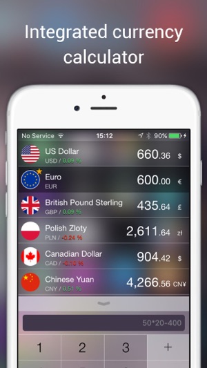 Currency Converter HD by Neklo(圖1)-速報App