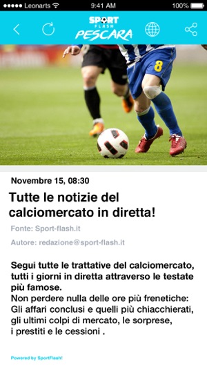 SportFlash Pescara(圖1)-速報App