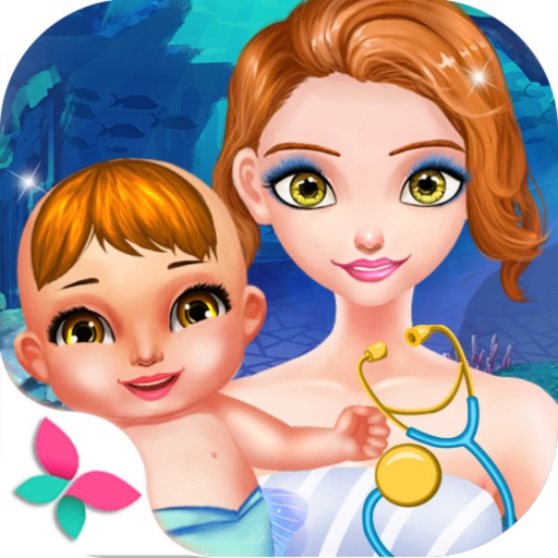 Sea Fairy's Dream Baby - Kids Salon Game icon