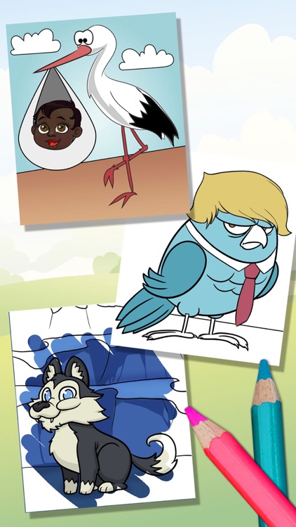 Storks Coloring Book for kids - Premium screenshot-4