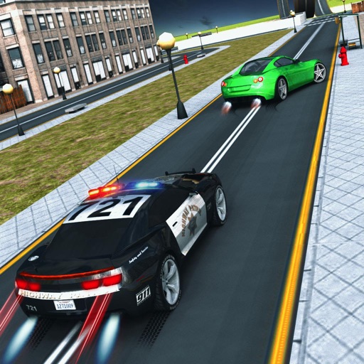 Police Car Racing Simulator iOS App