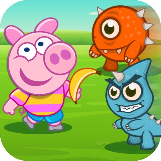 Funny Piggy Catch Egg iOS App