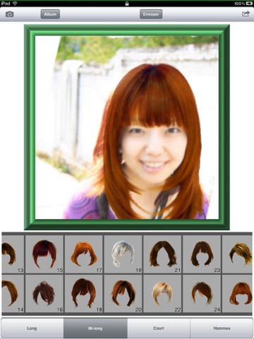 Try Hairstyle for iPad screenshot 2