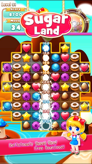 CANDY SUGAR LAND- JELLY OF CRUSH SMASH SODA 1.3 IOS