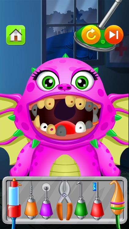 Monster Dentist Doctor Shave - Kid Games Free screenshot-3