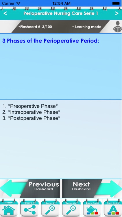 Perioperative Nursing Care 6700 Flashcards & Quiz