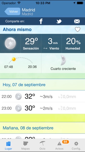 Tiempo y Temperatura(圖2)-速報App