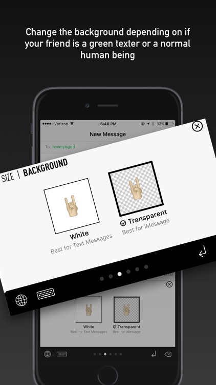 Heavy Metal Emoji Keyboard screenshot-3