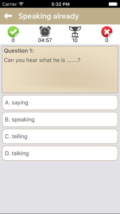 English Grammar Test - Basic to Advance level screenshot-3