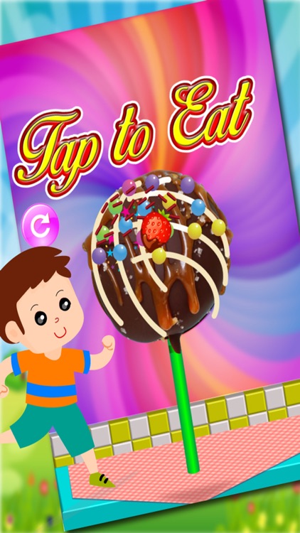 DIY Sweet Cake Pop Cooking Game - A Frozen Cake Pops Maker & Baking Chef Adventure screenshot-4