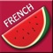 Easy learning fruit names in French