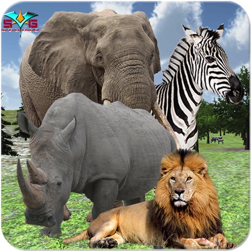 Wild Animals Hunter In Africa Safari icon