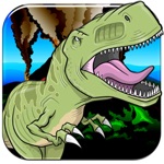 A Dinosaur Lava Jump - Cute Hoppy Monster Madness FREE