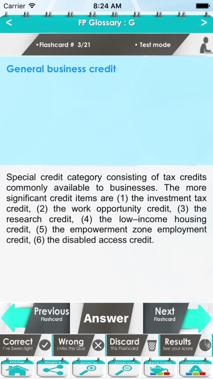 Financial Planning Glossary 1300 Flashcards Study Notes screenshot-3