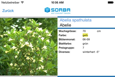SORBA Pflanzen AX screenshot 2